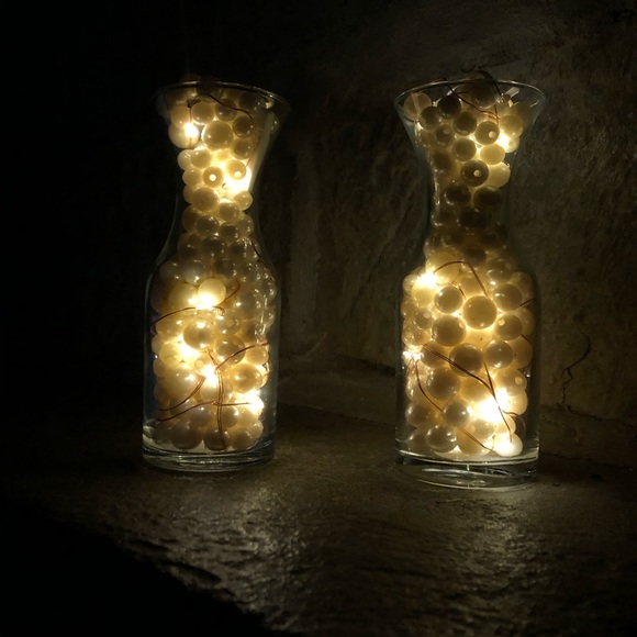 Homemade Pearl vase decor - Picture 3 of 9